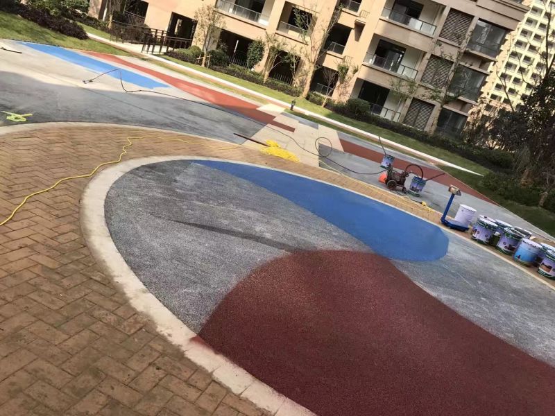 彩色透水地坪