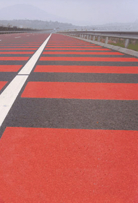 彩色防滑路面