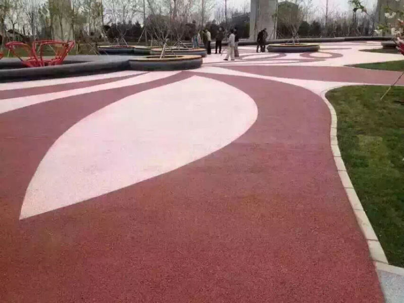彩色透水地坪