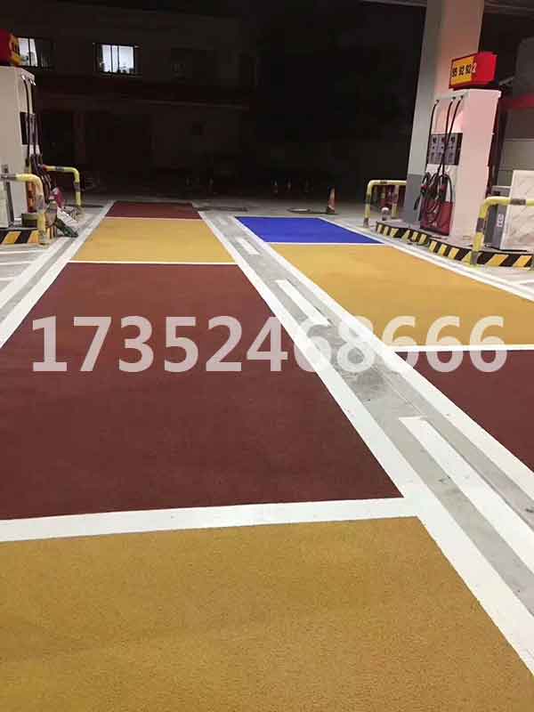 沥青路面改造彩色路面的施工方案